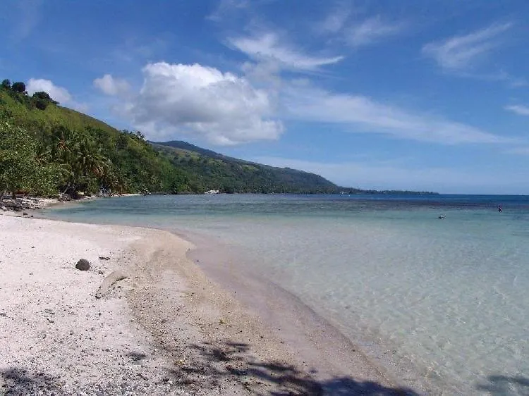 Ferienhaus Tahiti-Bungalow At Teahupoo: Beachfront With Pountoon And Mini Pool